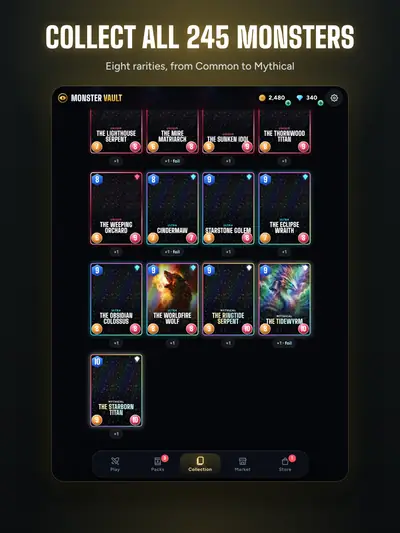 Collect all 245 monsters